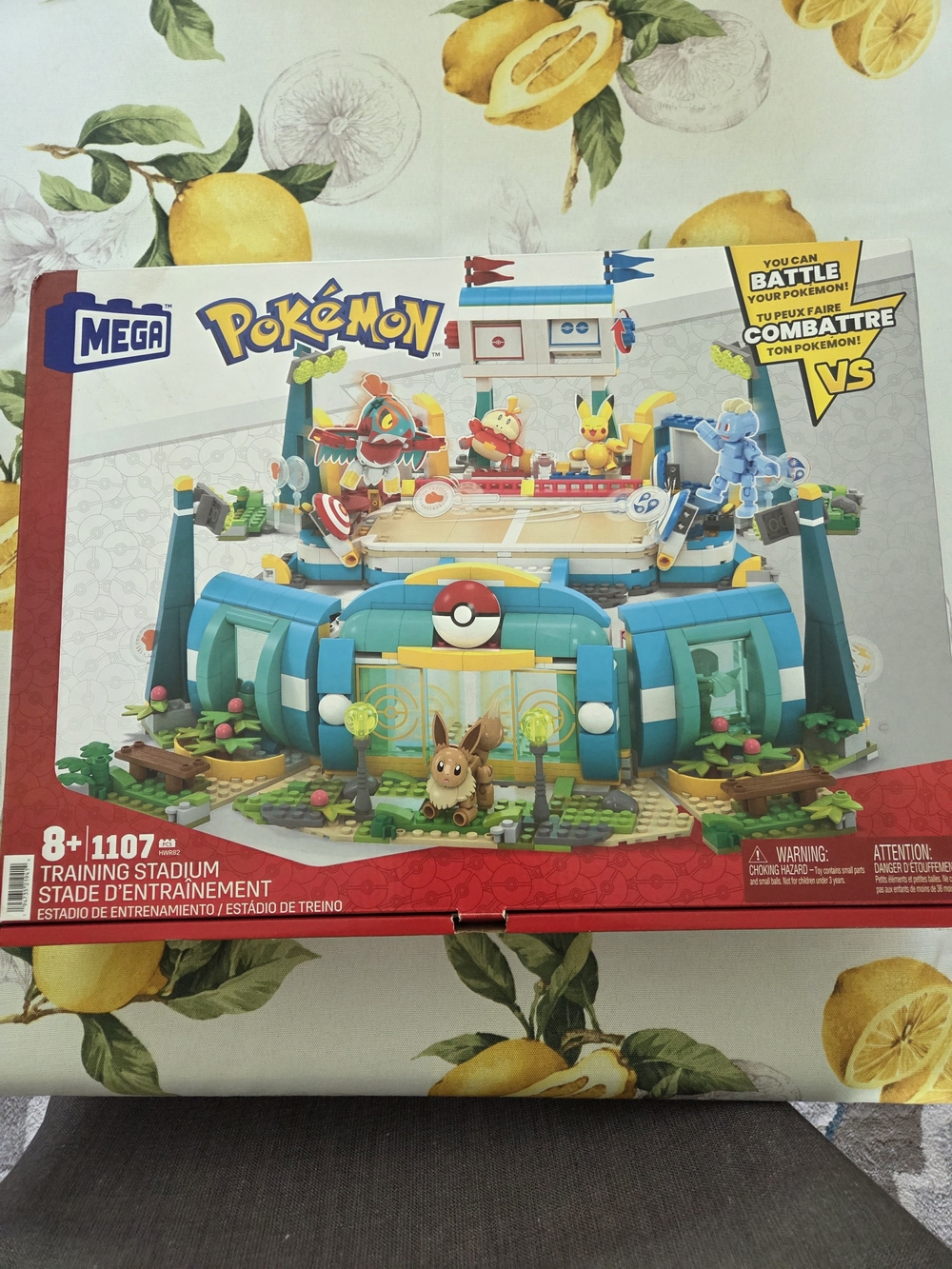 Mega Pokémon Training Stadium Building Set